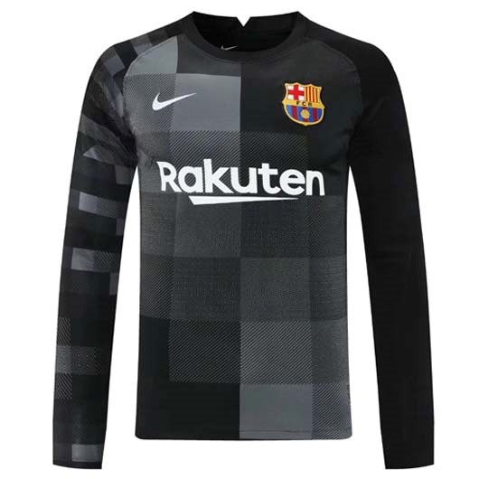 Tailandia Camiseta Barcelona Portero ML 2021/22 Negro